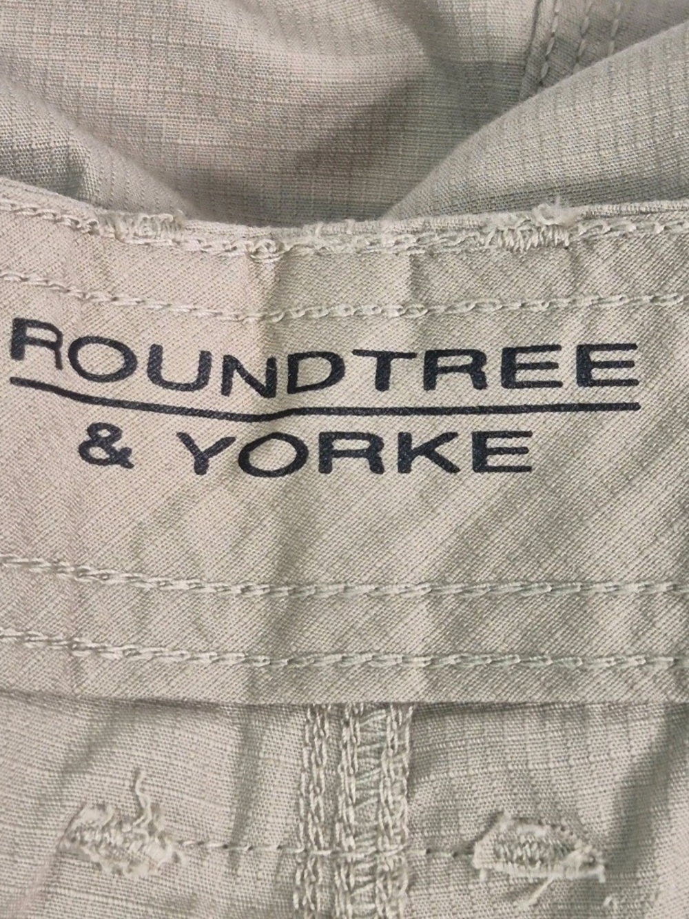 Roundtree & Yorke Men's Shorts Size 50 Big Classic Fit Utility Cargo Khaki 69 - Picture 10 of 16